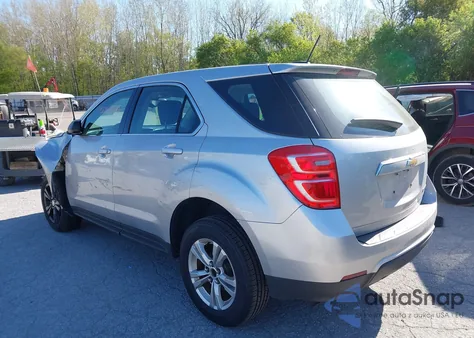 2016 Chevrolet Equinox Ls z USA, uszkodzony, nr VIN 2GNALBEK3G1169677